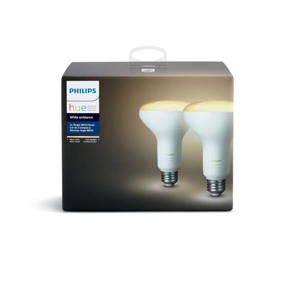 Philips Hue White and Color Ambience A19 2000-6500 K Warm to cool 1 pack bulbs E26 for sale online 