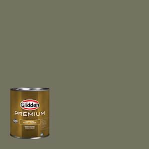 Glidden Premium 1 qt. PPG1029-6 Organic Satin Exterior Latex Paint