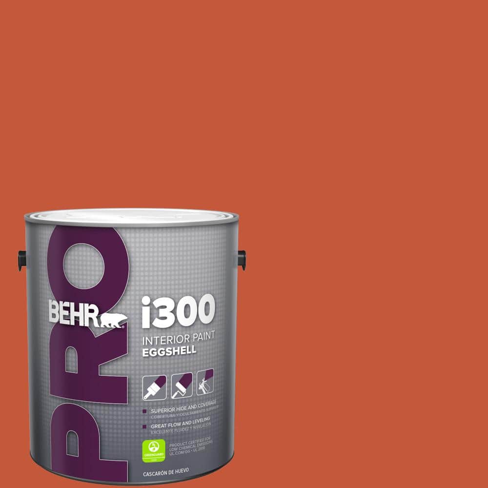 1 gal. #BIC-31 Fire Coral Eggshell Interior Paint product image for price tracking