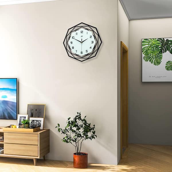Fridge Sticker Clock Refrigerator Magnets Sticker Wall Clock for Home Decor