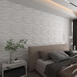 19.7 in. x 19.7 in. Decorative PVC 3D Wall Panels Tyche Wall Design