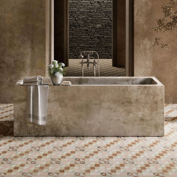 Kings Valentia Favara 9 in. x 9 in. Porcelain Floor and Wall Tile (7.15 sq. ft. /Case)