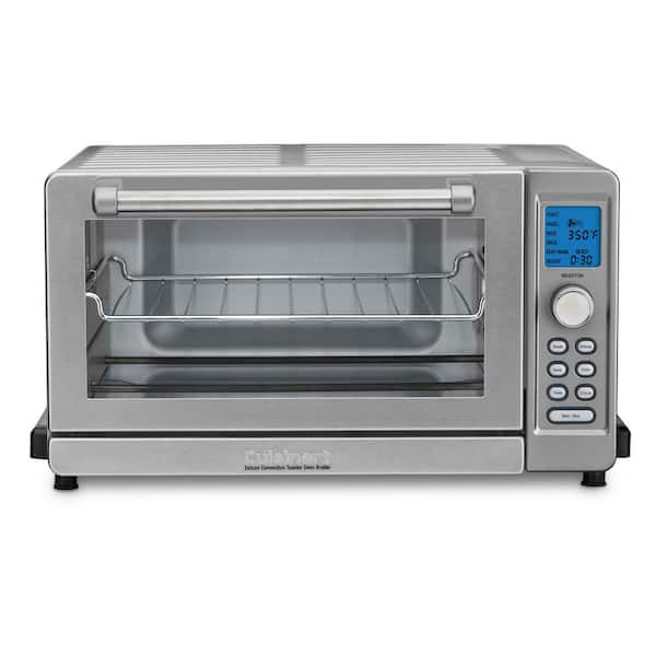 Cuisinart Deluxe 1800 W 6-Slice Stainless Steel Toaster Oven with LCD Display