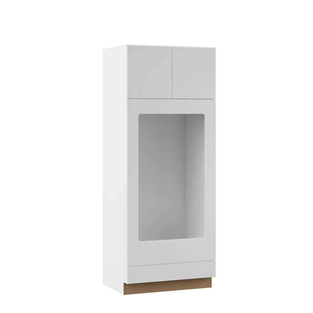 Designer Series Edgeley Assembled 33x84x23.75 in. Double Oven Kitchen Cabinet in White price history on PriceWatchPro