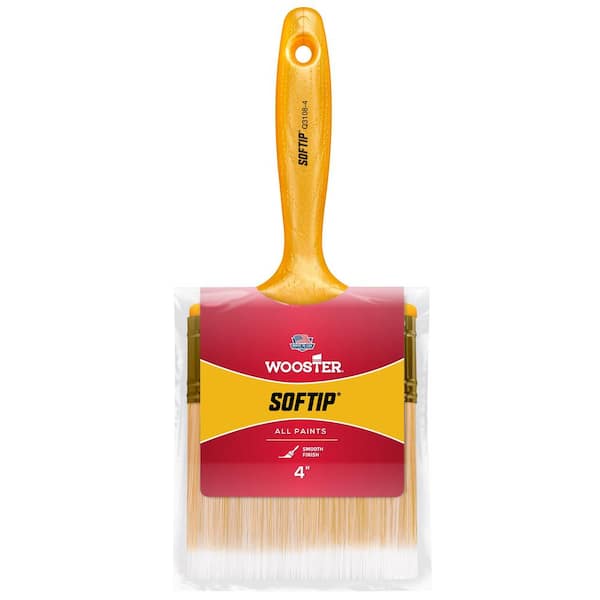 4 in. Softip Flat Brush
