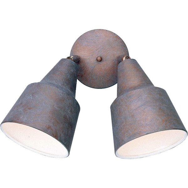 Volume Lighting 2-Light Prairie Rock Outdoor Flood Light
