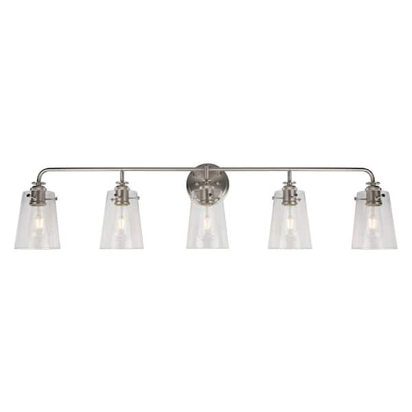 home depot 5 light vanity