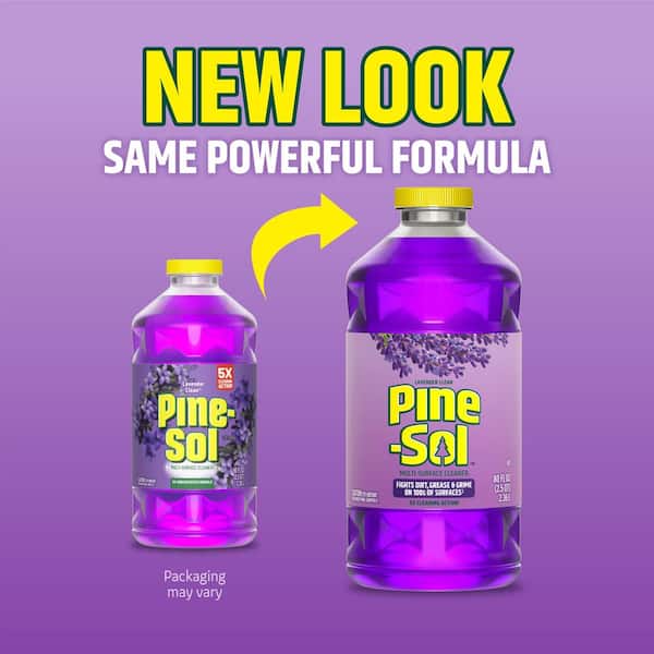 Pine-Sol 80 oz. Lavender All-Purpose Cleaner (2-Pack) C-328280467
