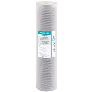 Fortitude 5-Mic Carbon Block Whole House Water Filter Cartridge