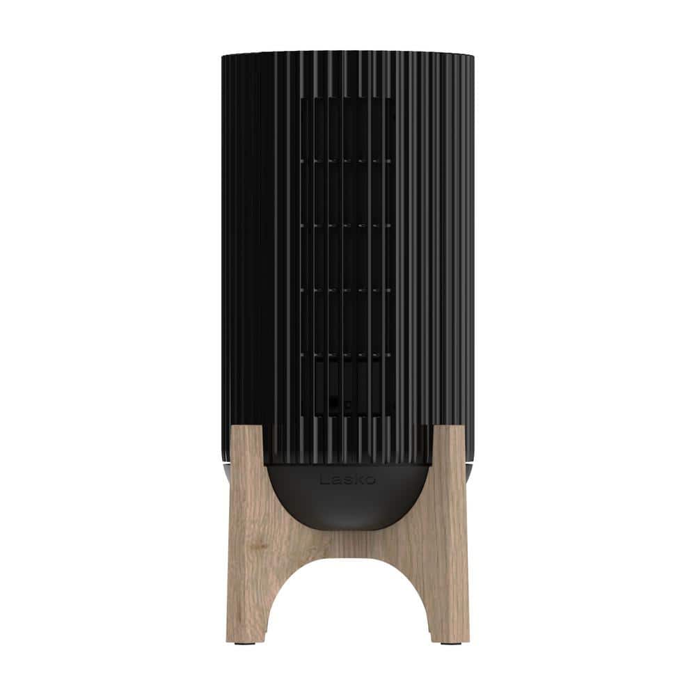 Black Ceramic Convection Space Heater with Adjustable Thermostat