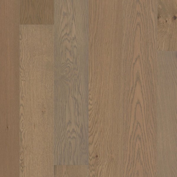 Take Home Sample-Cambrick Oak Lineage White Oak Tongue and Groove Water Resistant Engineered Hardwood Flooring