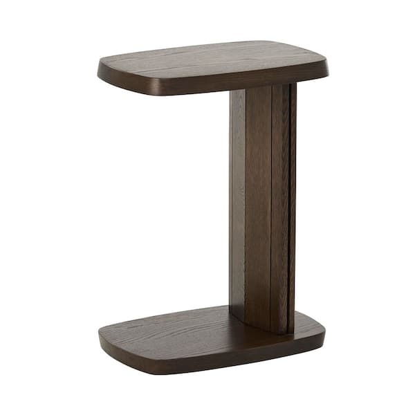 Nyhus Kelsier 18 in. Espresso Rectangle Wood End Table