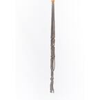36 in. Gray Polypropylene Macrame Plant Hanger