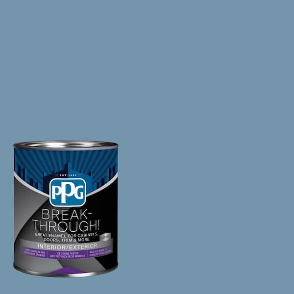 1 qt. PPG1156-4 American Anthem Satin Door, Trim & Cabinet Paint