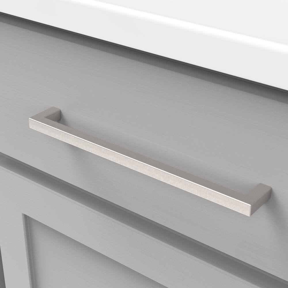 Modern Brass Steel Cabinet Handle with Mounting Hardware