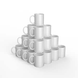 12 oz. White Ceramic Mug Blank (36 ct)