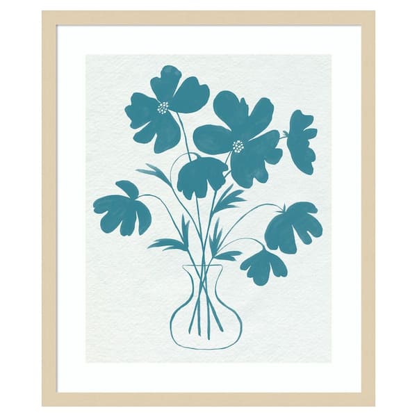 Amanti Art Elementary Arrangement II by Grace Popp 1 Piece Framed Giclee Home Art Print 25 in. x 21 in.