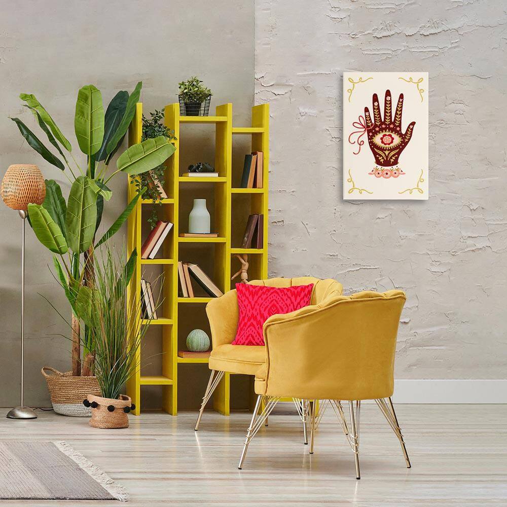 Boho Folk Style Hand by Hannah Moren Unframed Religious Graphic Art Print 24 in. x 16 in. price history on PriceWatchPro