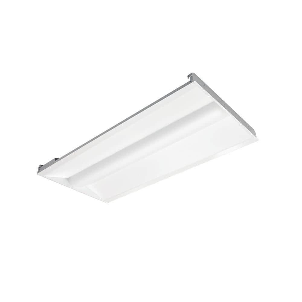 RUN BISON 2 ft. x 4 ft. 120W Equivalent White Dimmable 3500K-4000K ...