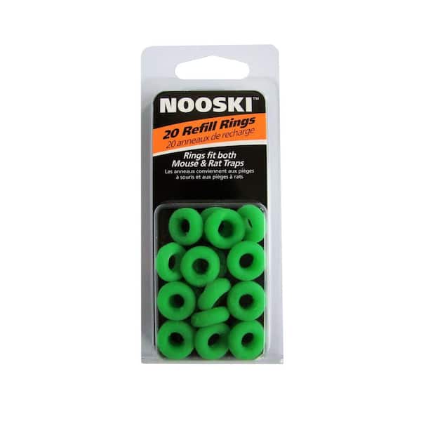 Nooski Refill Pack with 20 Rings for Mouse & Rat Traps