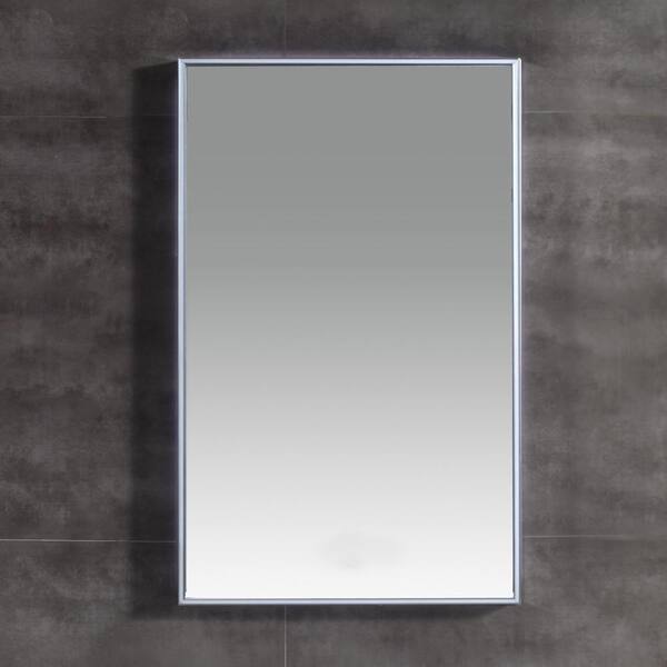 OVE Decors Titan 31 in. L x 20 in. W Single Wall LED Mirror in Chrome