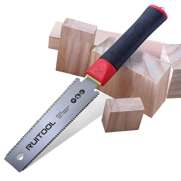 6 in. Pull Saw Double Edge SK5 Flexible Blade 11/17 TPI