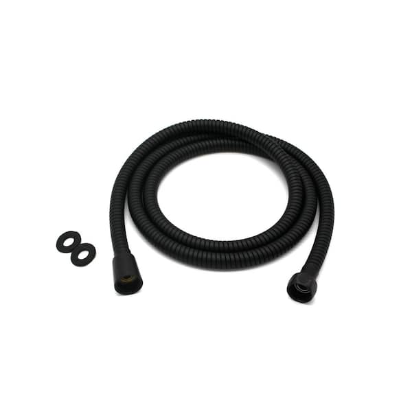 Westbrass 60 in. to 82 in. Extra Long Extendable Reach Handheld Shower Hose, Oil Rubbed Bronze