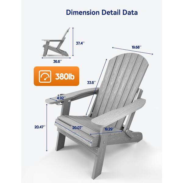 Generation line discount upright adirondack chair