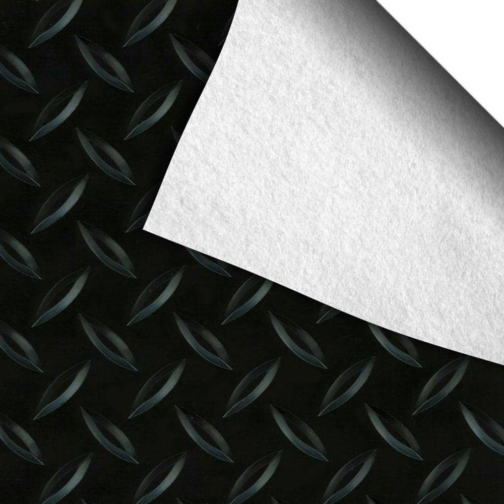 Carbon Fiber Black Adhesive Vinyl 12in x 12in Sheets