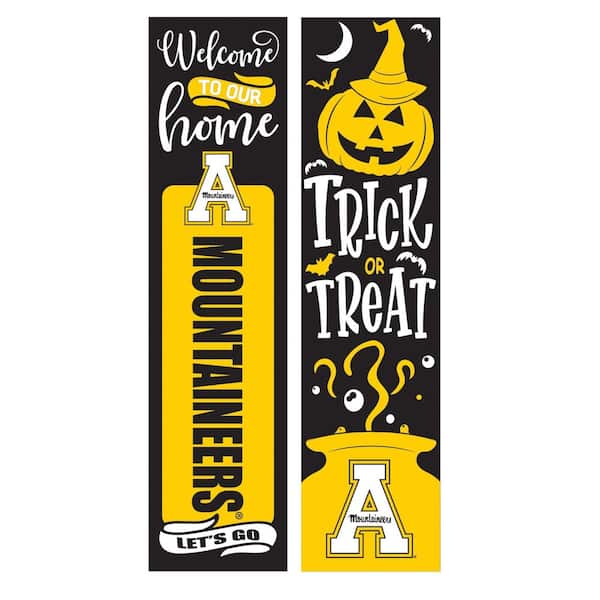 Evergreen 47 in. Double Sided Leaner Halloween Porch Sign