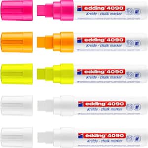 4090 Jumbo Chalk Marker Set (5-Colors)