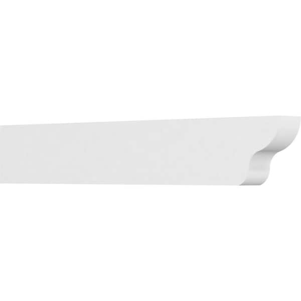Ekena Millwork 3 in. x 6 in. x 36 in. Standard Greensboro Architectural Grade PVC Rafter Tail Brace