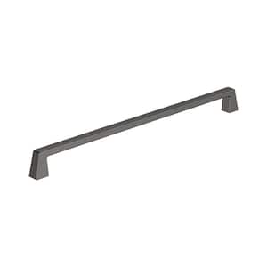 Blackrock 12-5/8 in. (320 mm) Center-to-Center Gunmetal Cabinet Bar Pull (1-Pack)