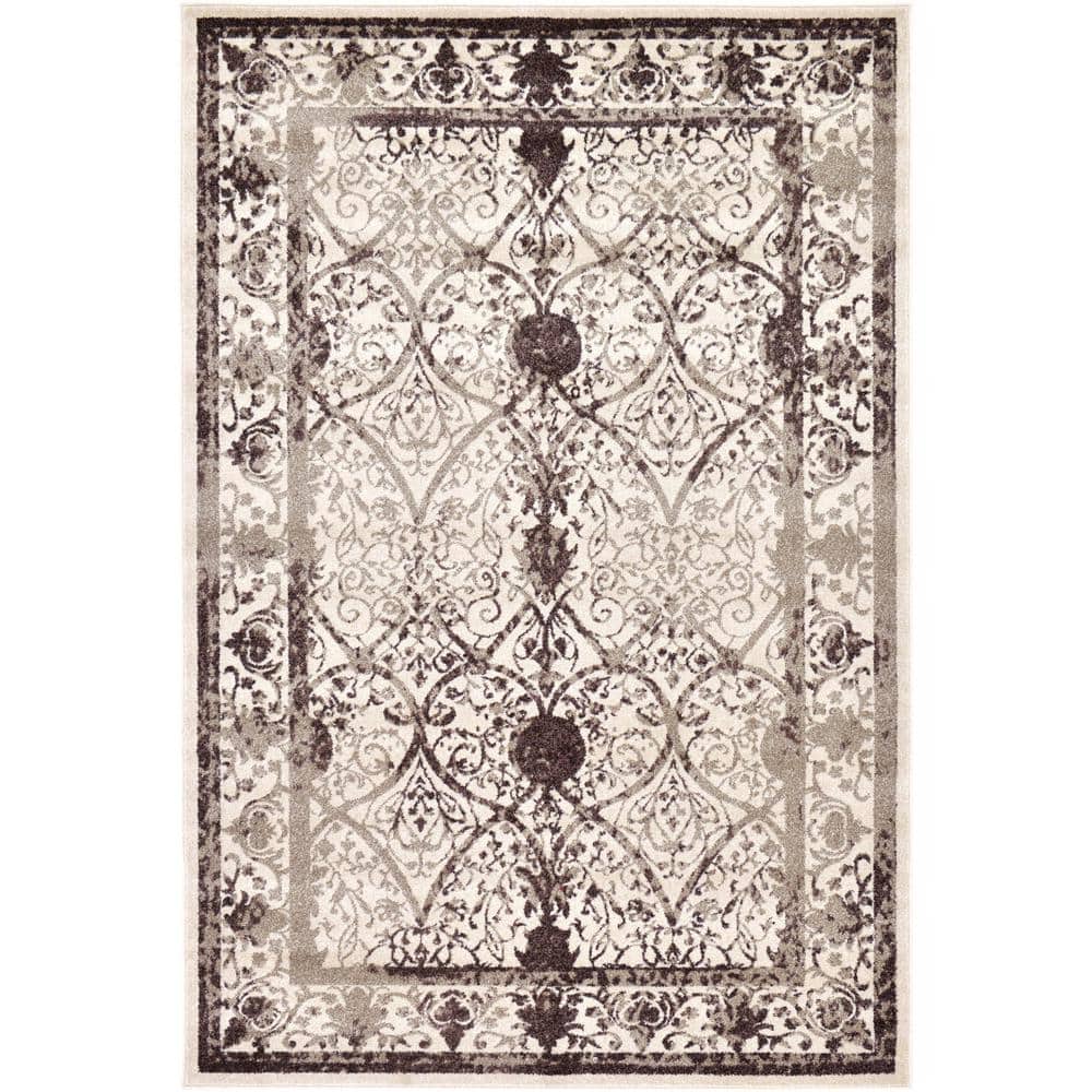 La Jolla Traditional Brown 6' 0 x 9' 0 Area Rug price history on PriceWatchPro