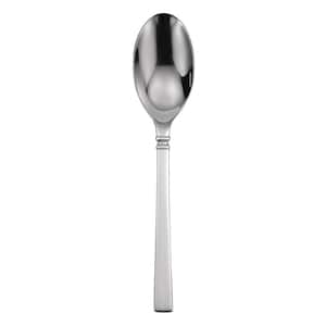 Bon Chef S1203 Stainless Steel 18/8 Reflections Soup/Dessert Spoon,  7-27/64 Length (Pack of 12)