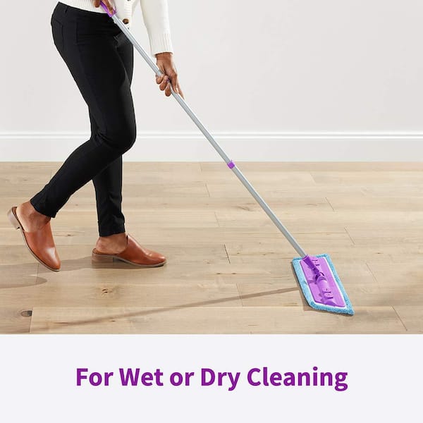 Rejuvenate 15 in. Microfiber Flat Mop Kit HG-R00339 - The Home Depot