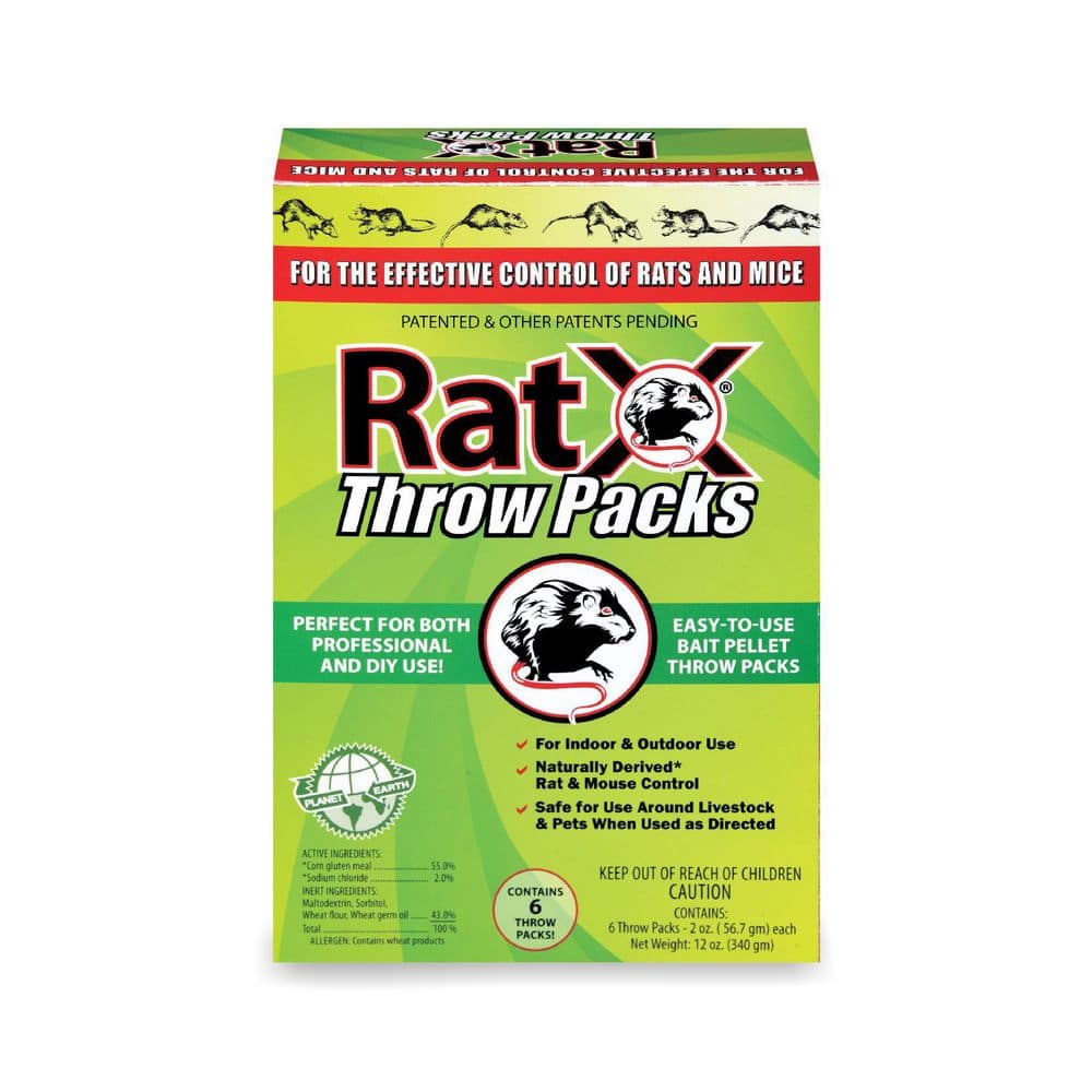 Dry-Up Mouse and Rat Killer, 4oz Mini Bait Bags (16-Pack)