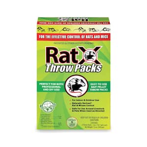 RatX Throw Packs Bait Pellets (6-Count)