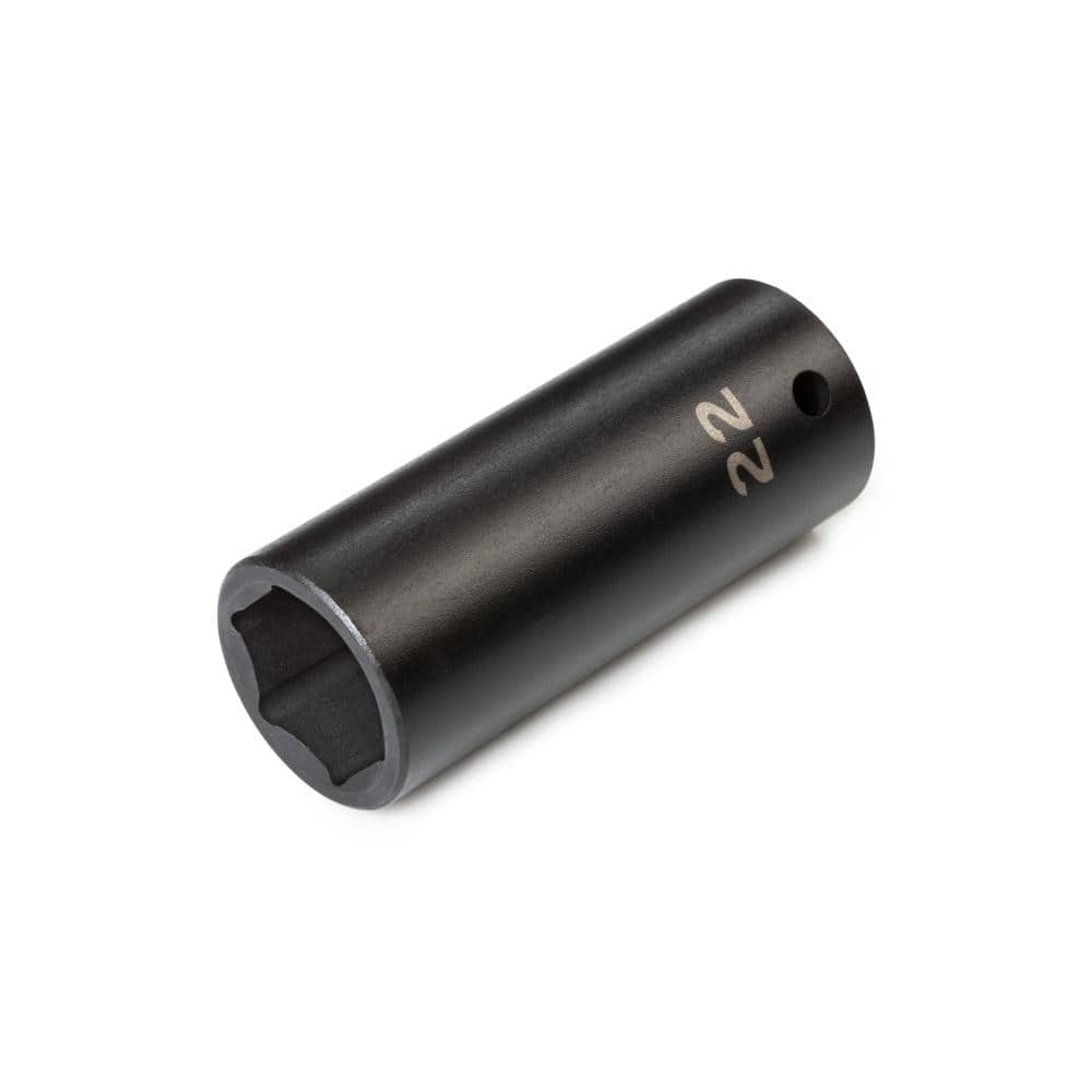 TEKTON 1/2 in. Drive x 22 mm Deep 6-Point Impact Socket SID23122 - The ...