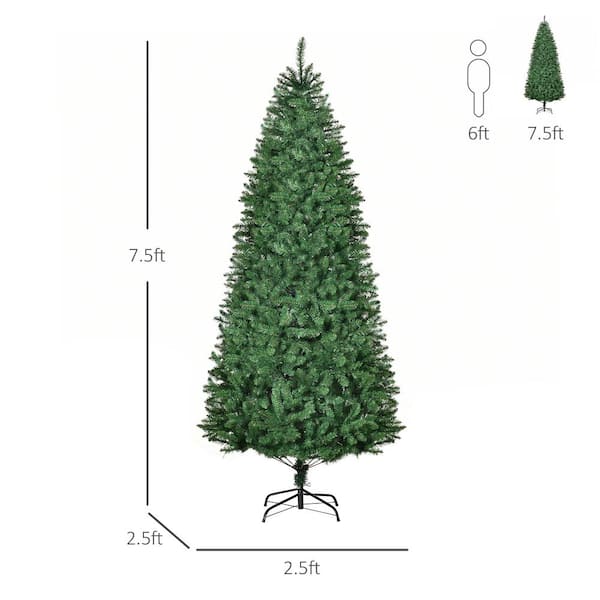 https://images.thdstatic.com/productImages/918c087f-c6ec-4ed1-b7db-9d96d6871442/svn/homcom-pre-lit-christmas-trees-830-314v80-4f_600.jpg