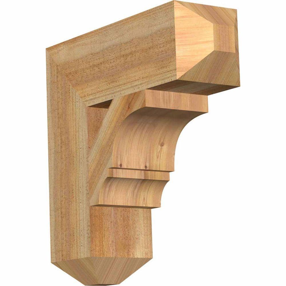 6 in. x 20 in. x 20 in. Western Red Cedar Balboa Craftsman Rough Sawn Bracket price history on PriceWatchPro