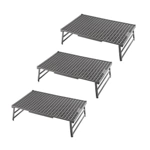 Cool Wave Gray Stackable Cooling Rack 3-Pack