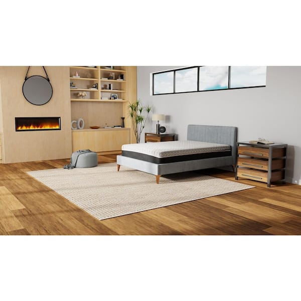 Copper Infused Queen Plush Hybrid 14 in. Mattress