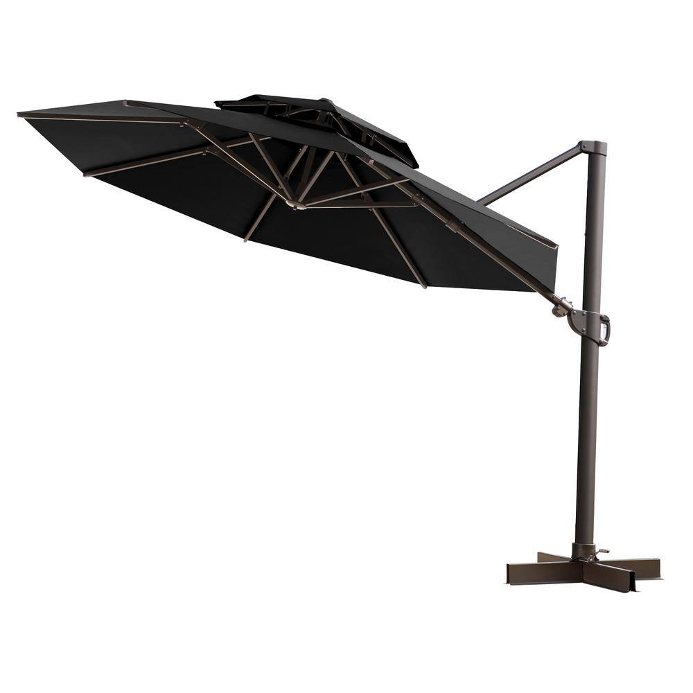 Pellebant Double Top 11.5 ft. Outdoor Octagon HeavyDuty Rotatable