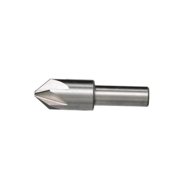 1 inch-60 HSS 6 Flute Chatterless Countersink, Dewchat1-60