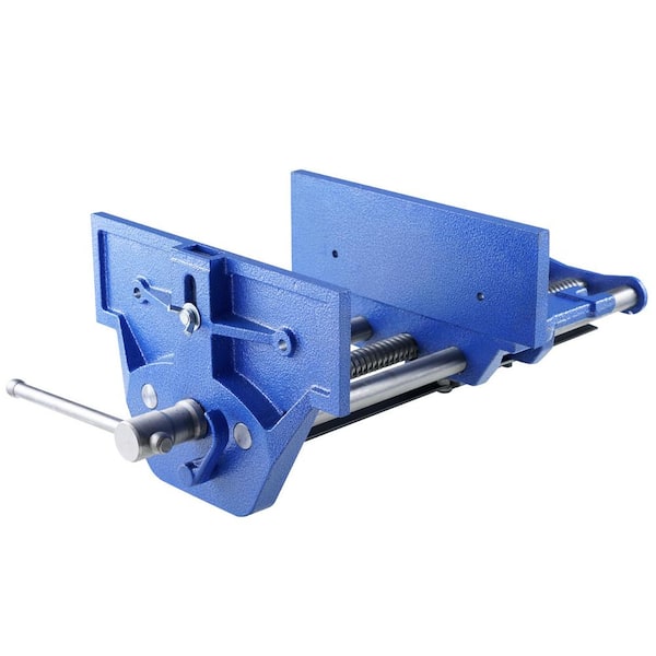 VEVOR Bench Vise 13 in. Heavy-duty Cast Iron Workbench Vice 10.6in. Jaw Width with Quick Release Lever for Woodworking Cutting