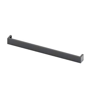 Rear Vent Trim Extension for 30 in. Industrial Style Range in Black Stainless Steel