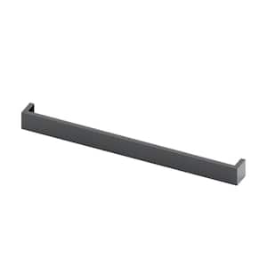 Rear Vent Trim Extension for 36 in. Industrial Style Range in Black Stainless Steel