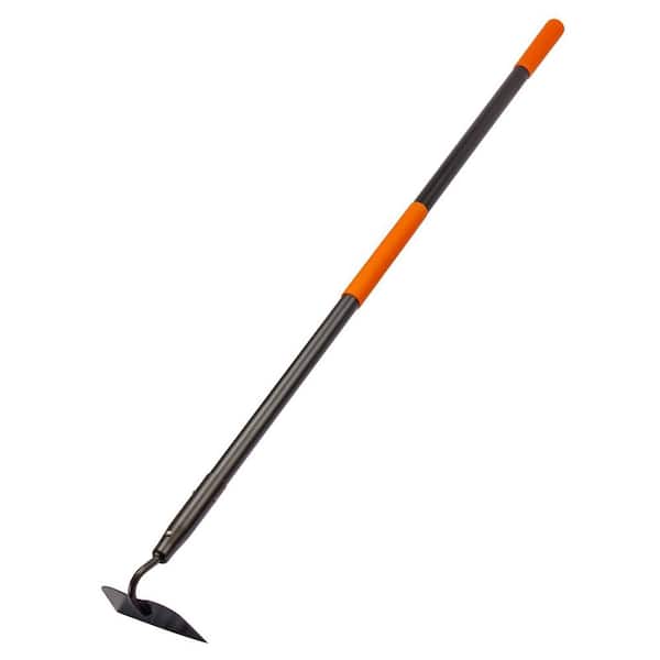 58 in. Metal Heavy Duty Garden Hoe Tool with Long Handle, the Ideal Tool for Gardening Work, Weeding