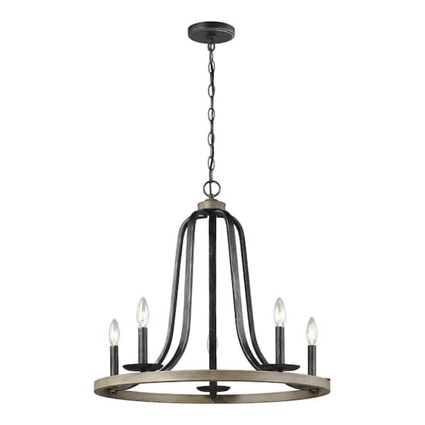Conal 5-Light Stardust Chandelier Display